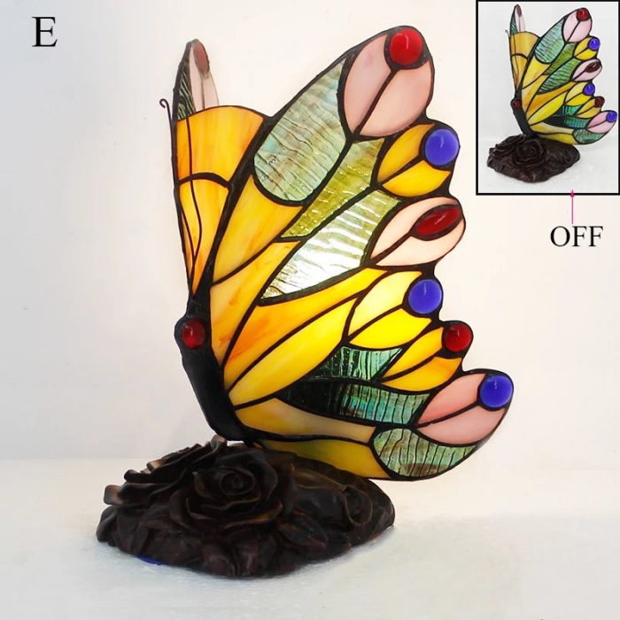 Retro Tafellamp Vlinder Design 7