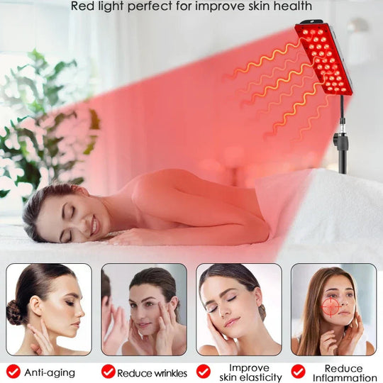 Roodlichttherapie Paneel Voor Ontspanning Met Instelbare Hoogte 4