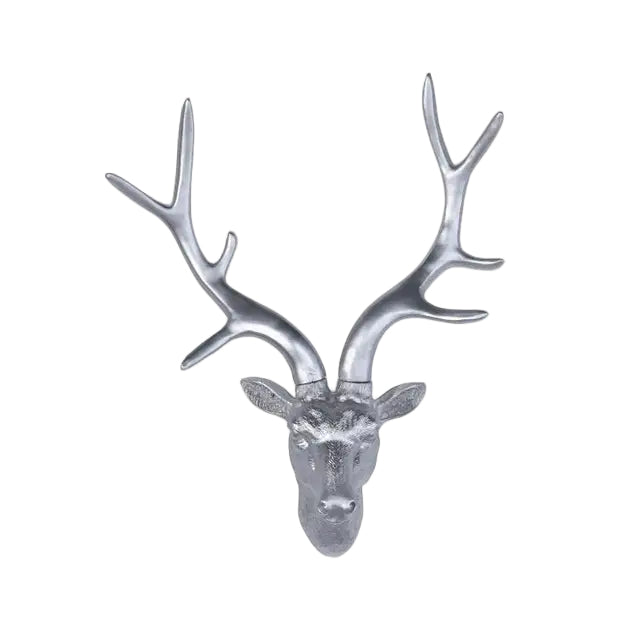 Rustieke Wanddecoratie Hertenkop 3D 0