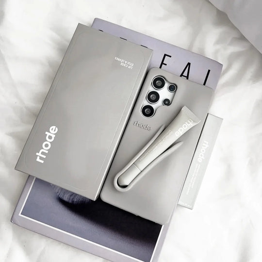 Samsung Galaxy Telefoon Case met Lipgloss Set 1