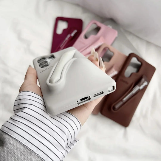 Samsung Galaxy Telefoon Case met Lipgloss Set 2