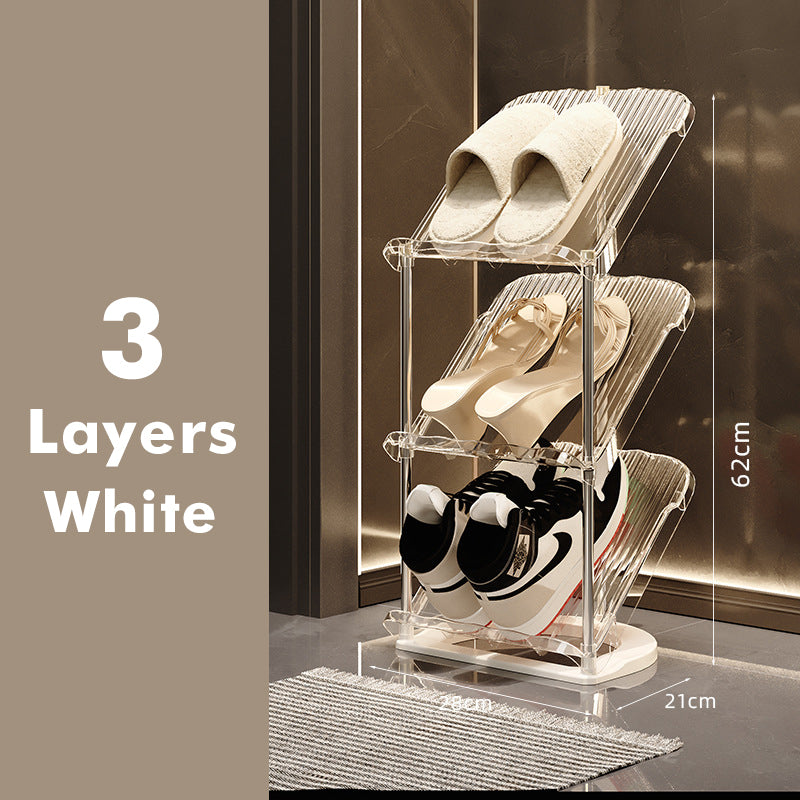 Schoenenrek Transparant Meerlaags Organizer 10