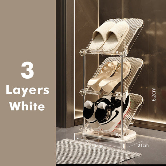 Schoenenrek Transparant Meerlaags Organizer 10