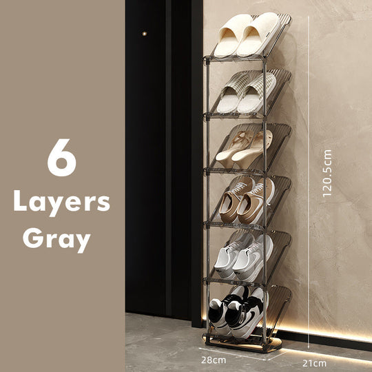 Schoenenrek Transparant Meerlaags Organizer 11