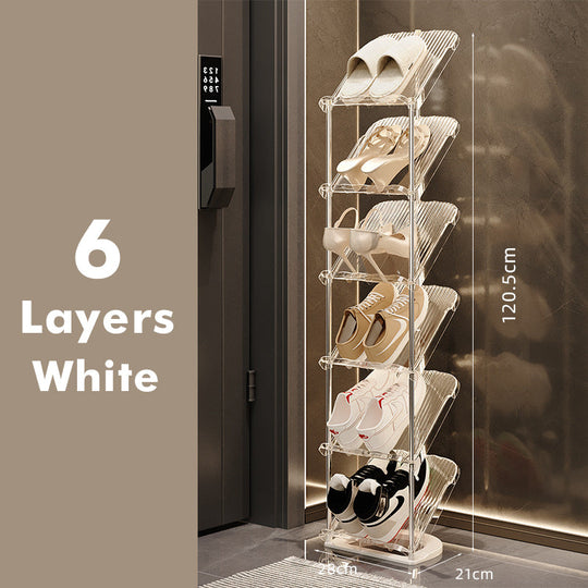 Schoenenrek Transparant Meerlaags Organizer 4