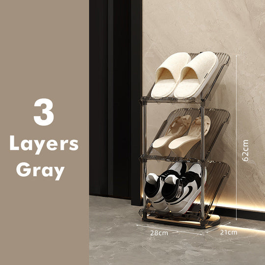 Schoenenrek Transparant Meerlaags Organizer 8