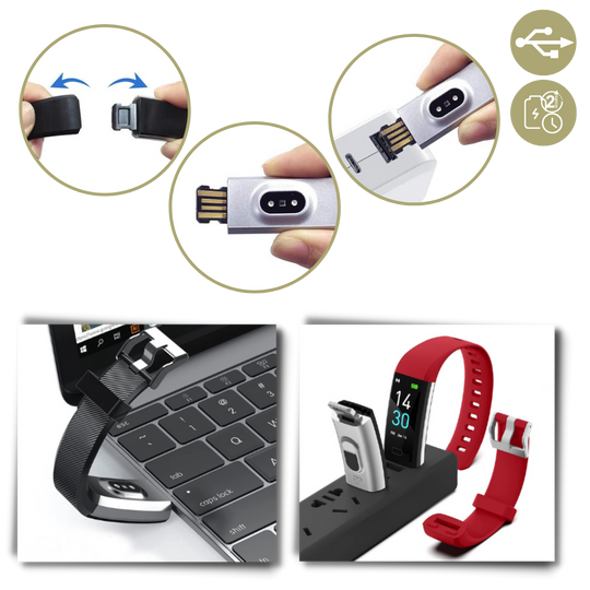 Senioren Smartwatch met Gezondheidsmonitor en Stappenteller 5