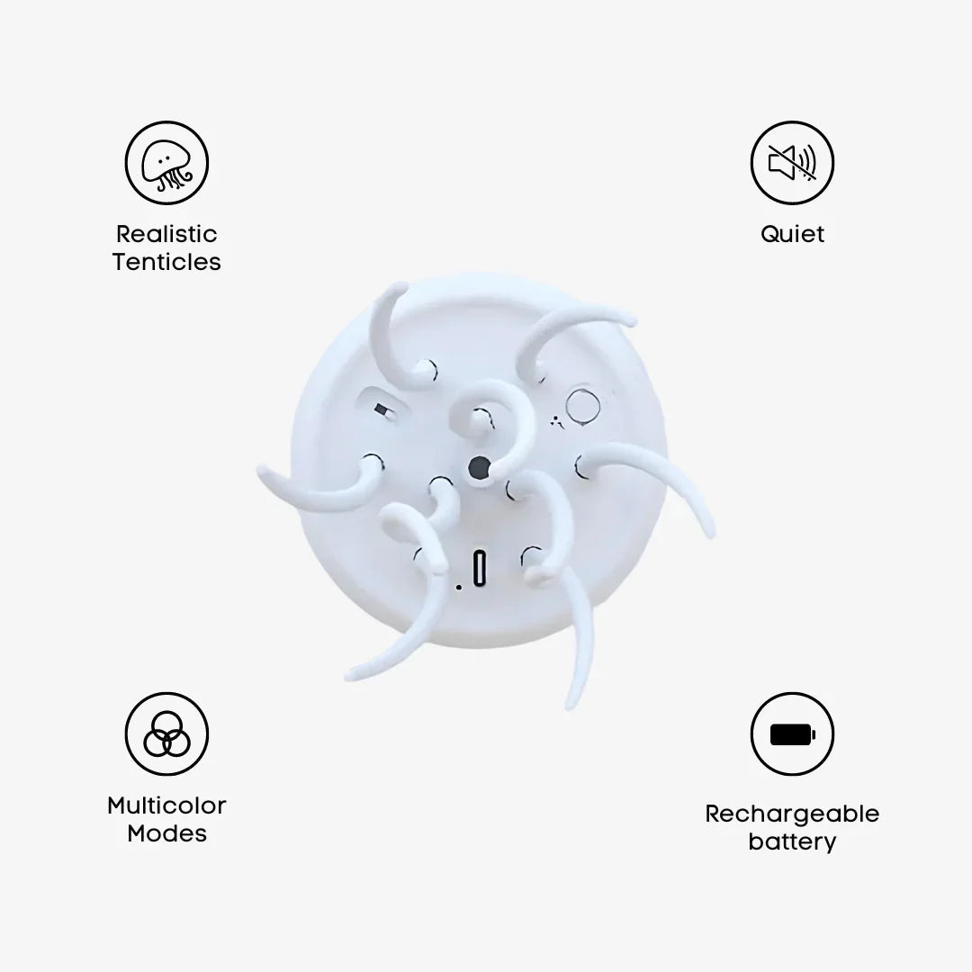 Slimme LED Dansende Kwallenlamp voor Thuisdecoratie 6