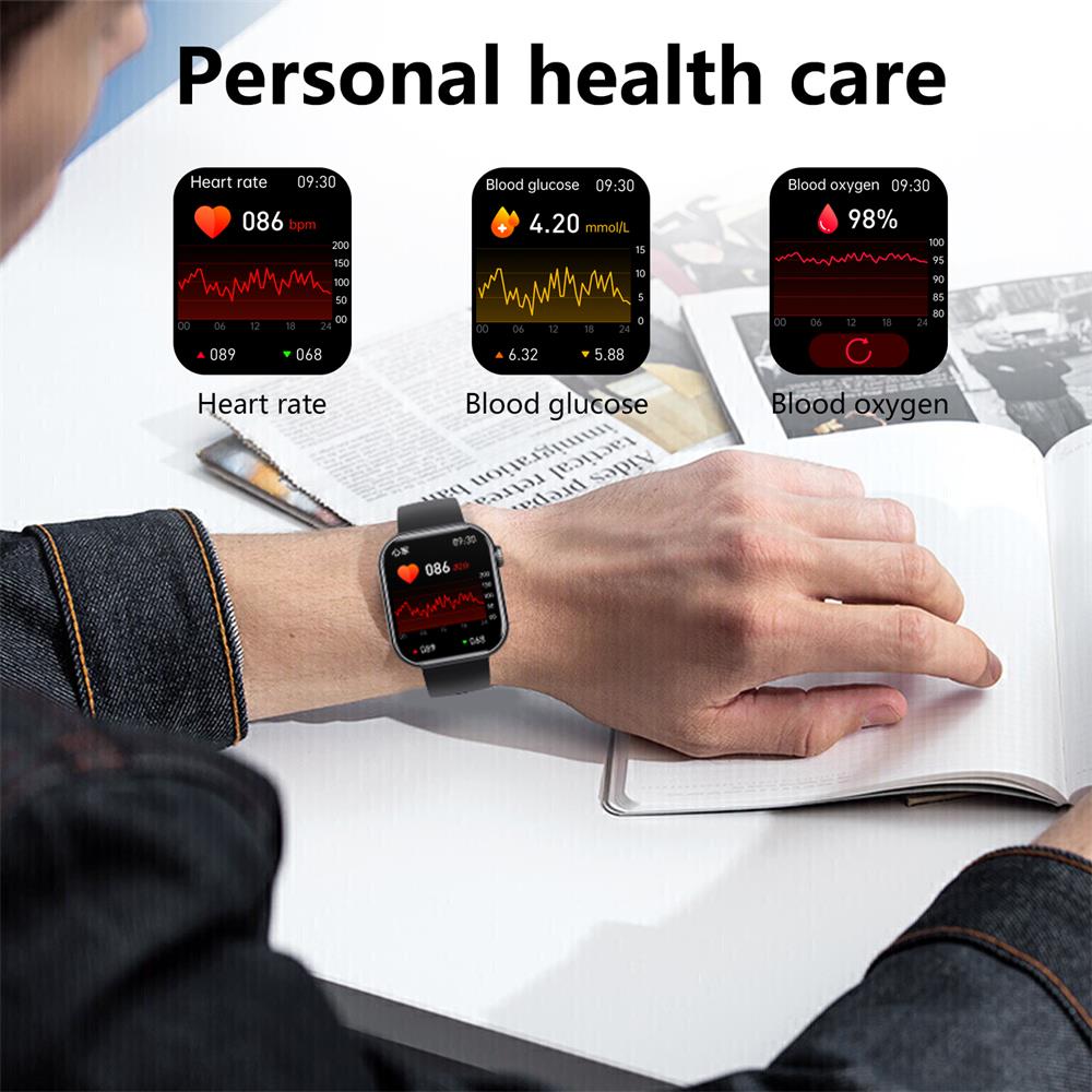 Smartwatch Met Fitnesstracker En Gezondheidsmonitor Modern Design 1