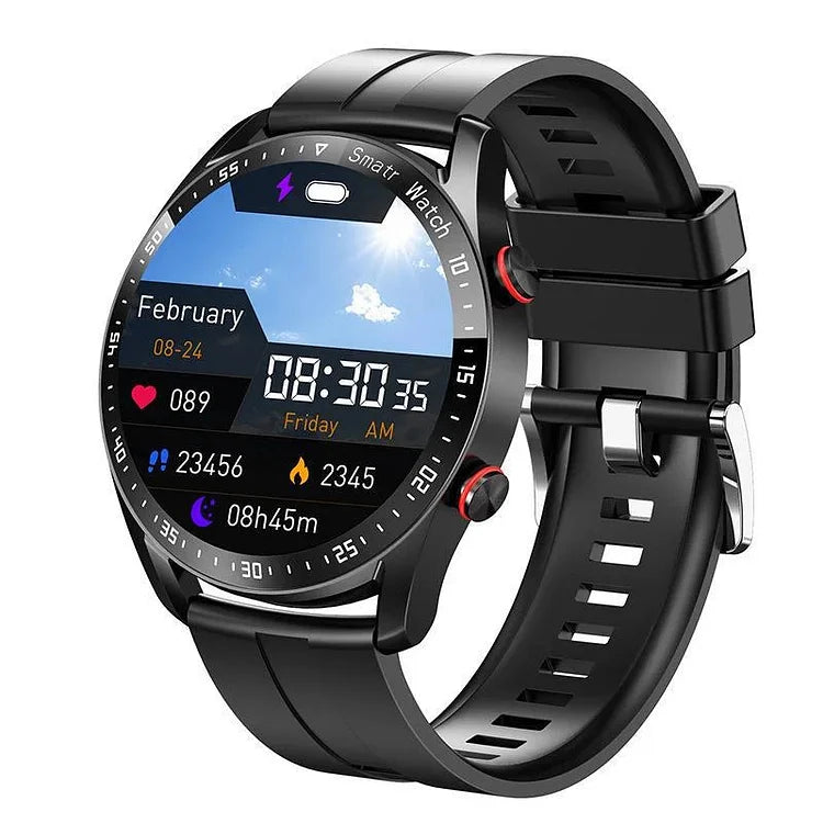 Smartwatch voor Bloedsuikermonitoring en Hartslagmeting met Stijlvol Ontwerp 2