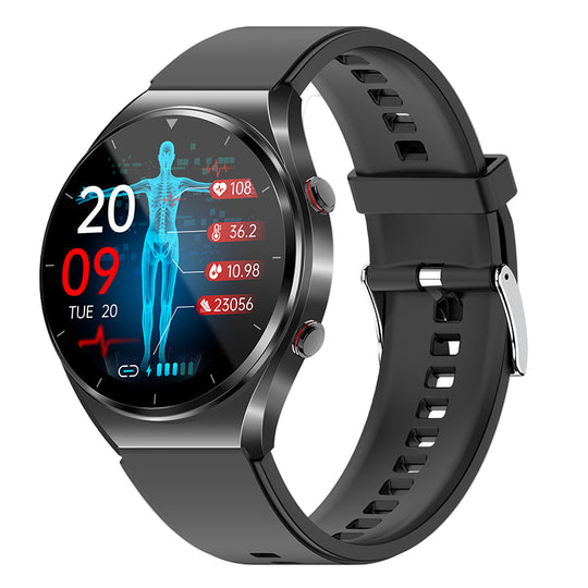 Smartwatch voor Gezondheidsmonitoring met ECG en Hartslag 0