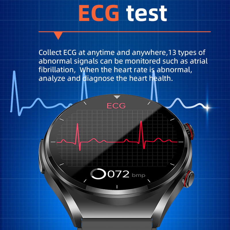 Smartwatch voor Gezondheidsmonitoring met ECG en Hartslag 7