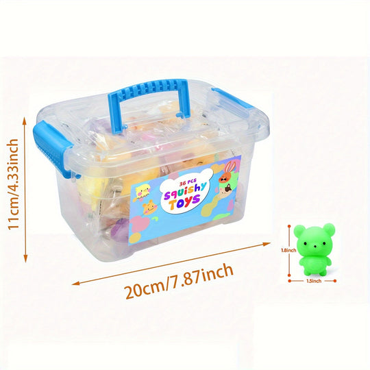 Squishy Dierenspeeltjes Set voor Kinderen 2