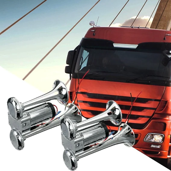 Super Luid Treinhoorn voor Auto's en Vrachtwagens 2