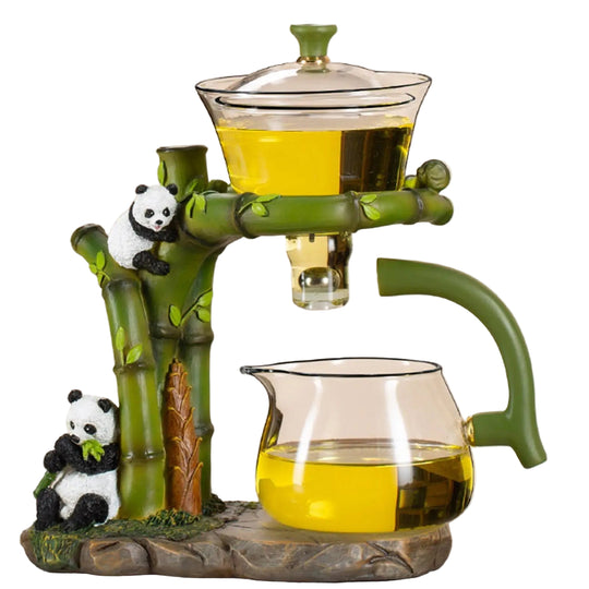 Theepot Set voor Theeliefhebbers met Panda Design 0