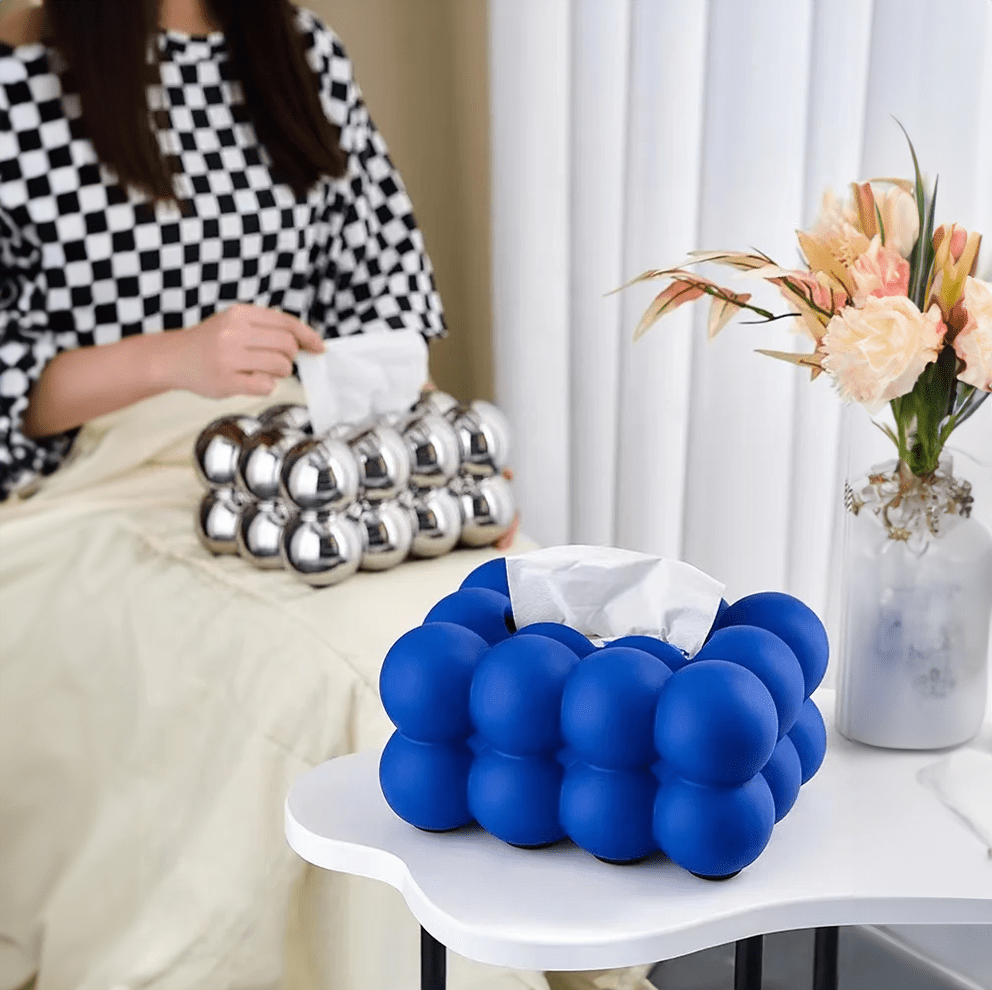 Tissue Box Bubble Design Modern 2