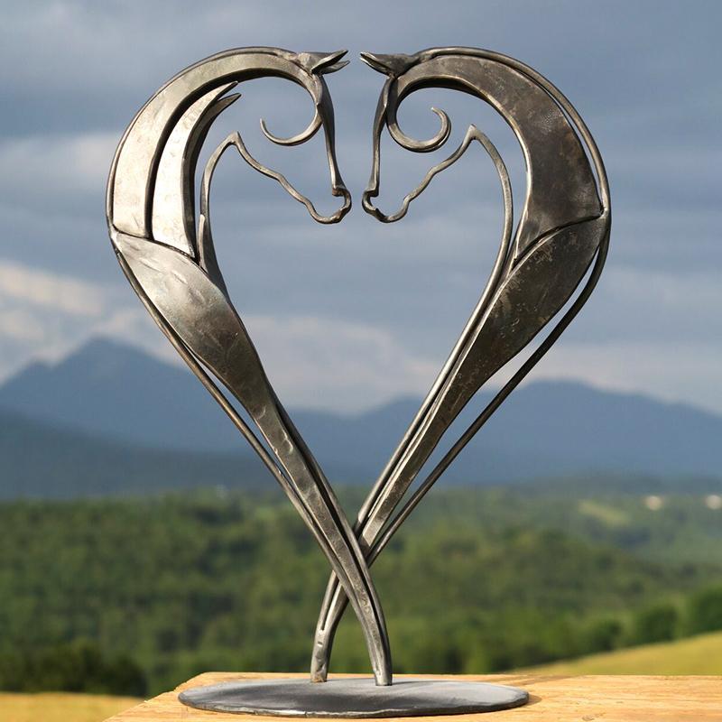 Tuin Paardbeeld Sculptuur Decoratief 11