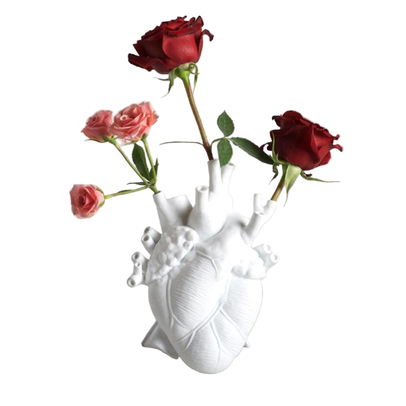 Unieke Hartvormige Vaas voor Interieurdecoratie 0