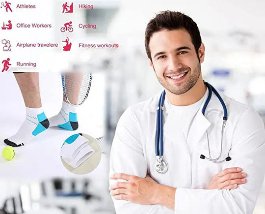 Uniseks Compressiekousen voor Verbeterde Bloedcirculatie 3