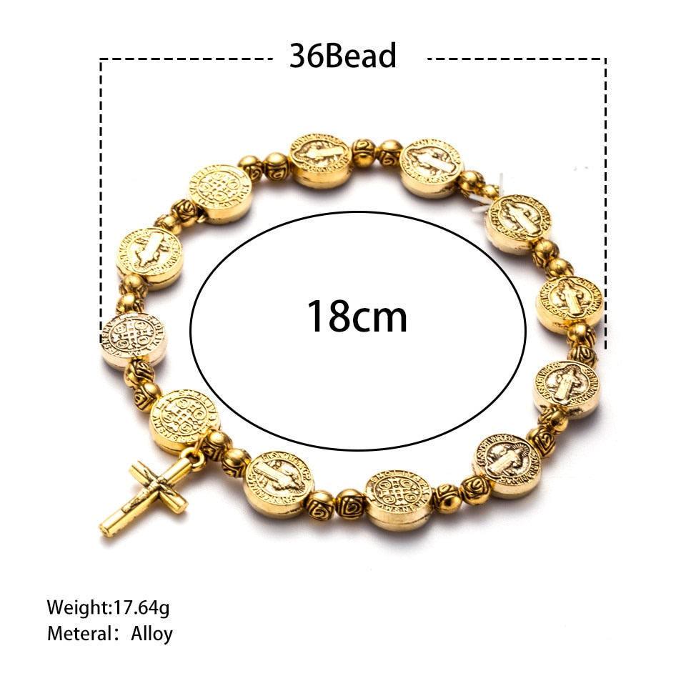 Unisex Christelijke Kruisarmband Stijlvol 7