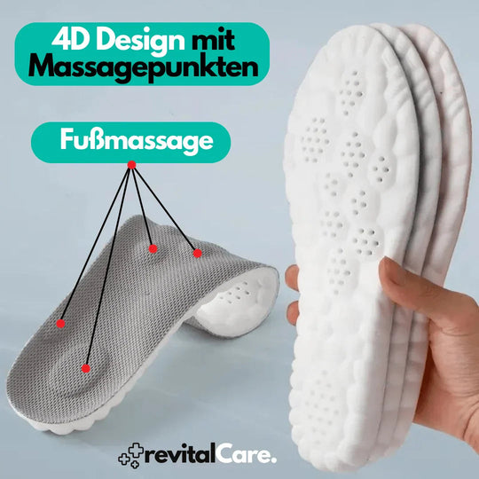 Unisex Inlegzolen 4D FlexiFit voor Comfort en Ondersteuning 8