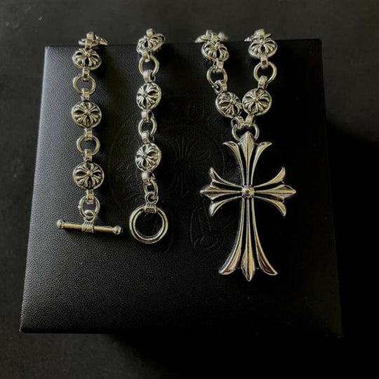 Unisex Ketting Gotische Kruishanger Alternatief Accessoire 3