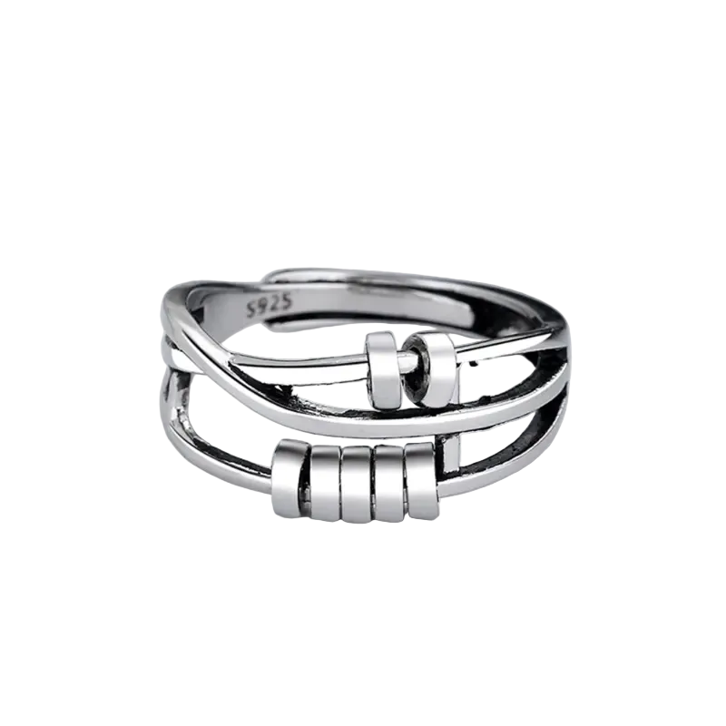 Unisex Ring Modern Design Verstelbaar 0