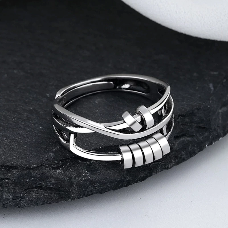 Unisex Ring Modern Design Verstelbaar 2