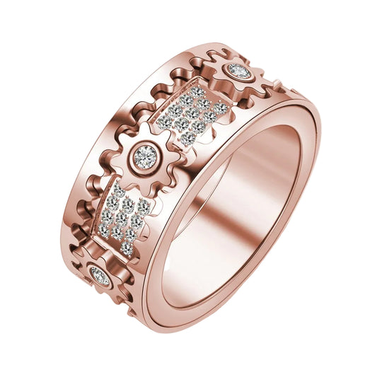 Unisex Roterende Ring Modern Design 0