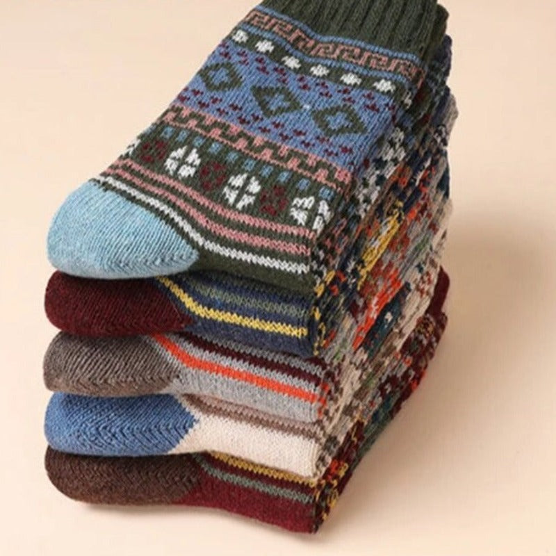 Unisex Winter Sokken Met Unieke Patronen Voor Comfortabele Warmte 1