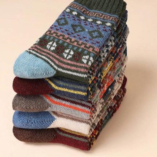 Unisex Winter Sokken Met Unieke Patronen Voor Comfortabele Warmte 1