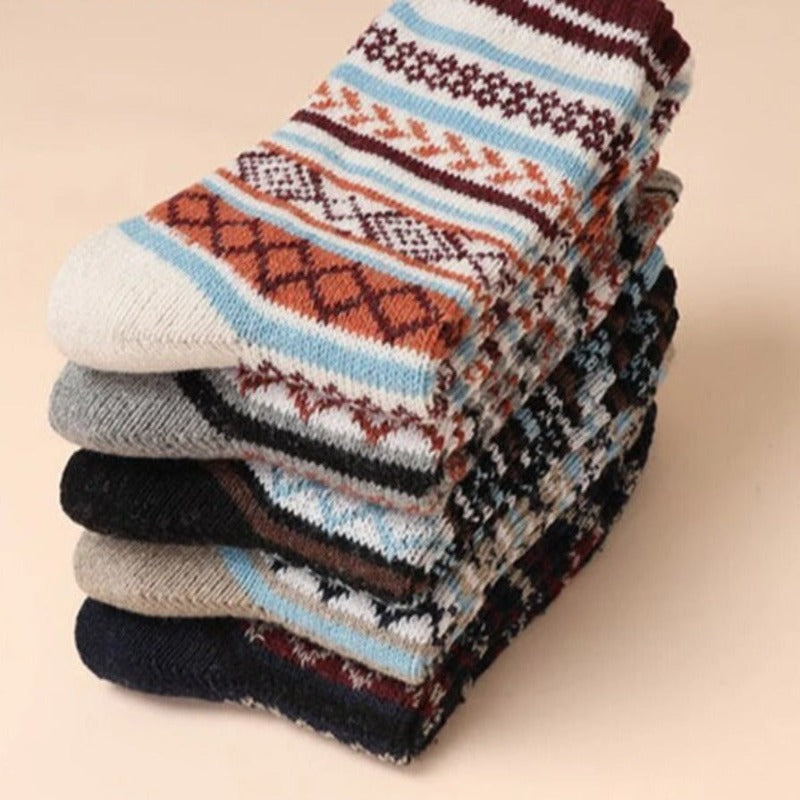Unisex Winter Sokken Met Unieke Patronen Voor Comfortabele Warmte 2