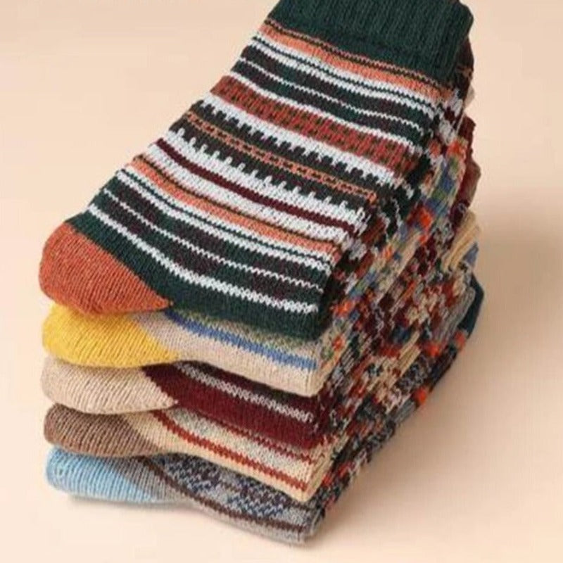 Unisex Winter Sokken Met Unieke Patronen Voor Comfortabele Warmte 3