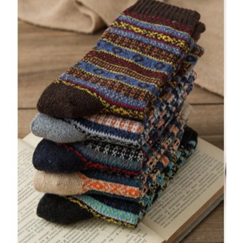 Unisex Winter Sokken Met Unieke Patronen Voor Comfortabele Warmte 4