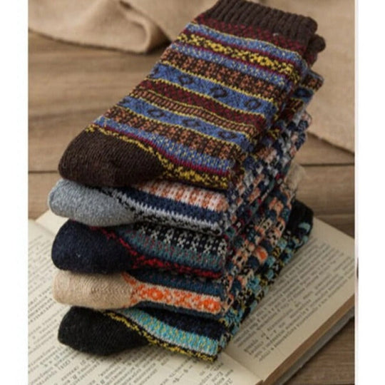 Unisex Winter Sokken Met Unieke Patronen Voor Comfortabele Warmte 4