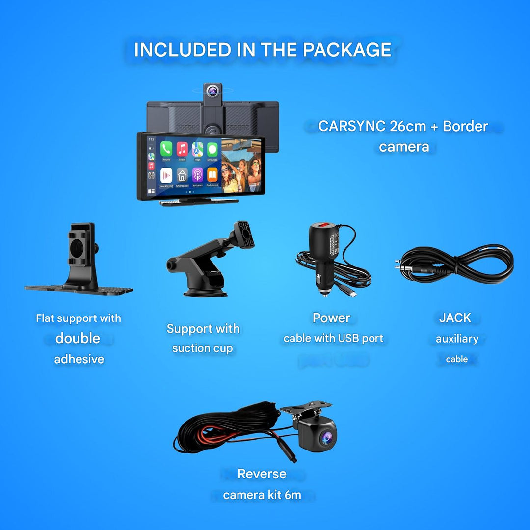 Universele Auto Display met Draadloze CarPlay en Android Auto 3