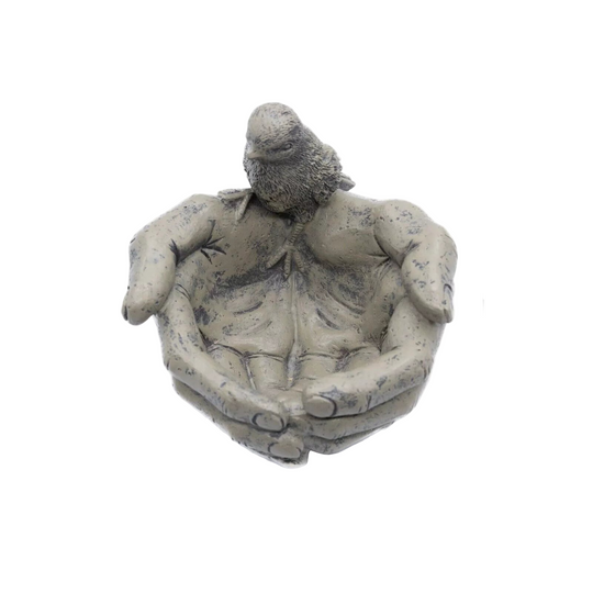 Vogelvoederhuisje Handvorm Artistiek