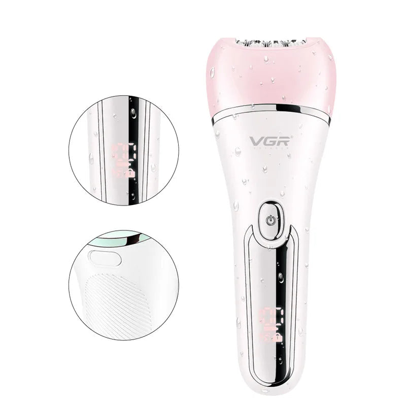 Vrouwen Epilator 6-in-1 Met Oplaadbare Batterij 1