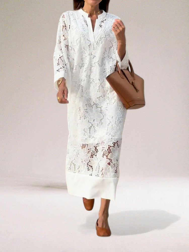 Vrouwen Kanten Jurk Tijdloze Elegantie 5