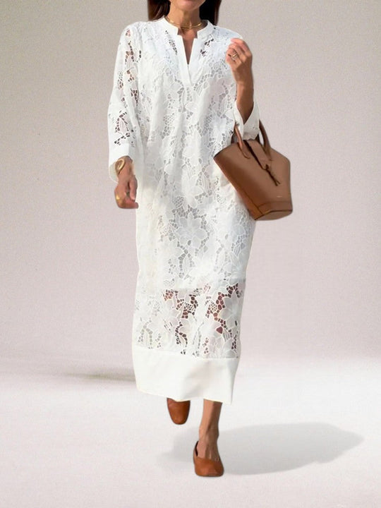 Vrouwen Kanten Jurk Tijdloze Elegantie 5