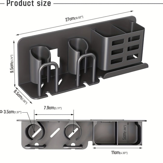 Wandgemonteerde Tandenborstelhouder voor Badkamer Organizer 1