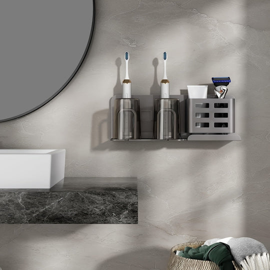 Wandgemonteerde Tandenborstelhouder voor Badkamer Organizer 2