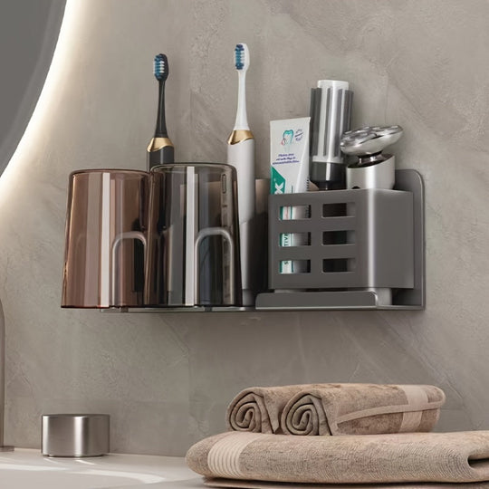 Wandgemonteerde Tandenborstelhouder voor Badkamer Organizer 6