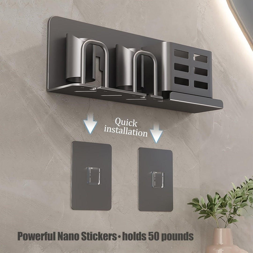 Wandgemonteerde Tandenborstelhouder voor Badkamer Organizer 7