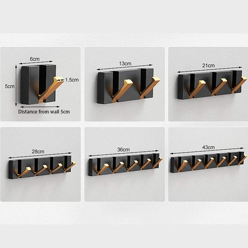 Wandhaak voor Jassen en Accessoires - Modern en Ruimtebesparend 6
