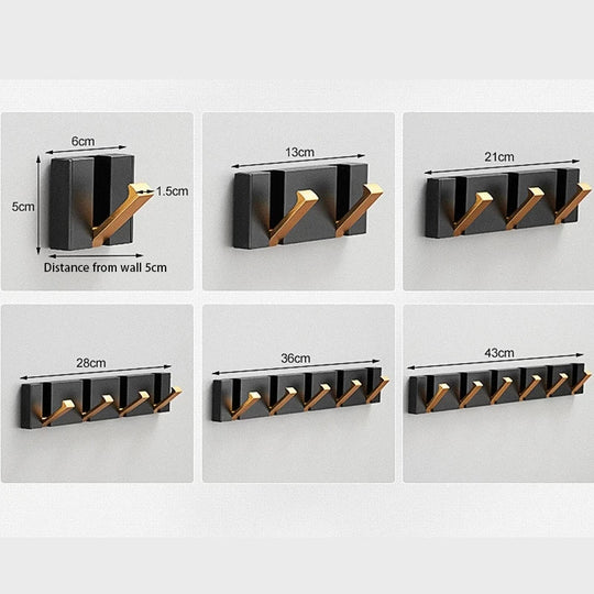 Wandhaak voor Jassen en Accessoires - Modern en Ruimtebesparend 6
