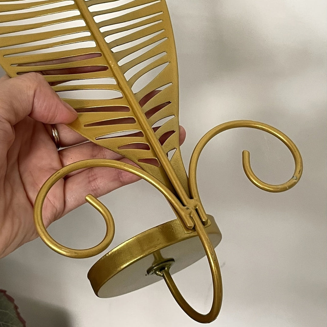 Wandkandelaar Bladmotief Scandinavisch Design voor Binnengebruik 2