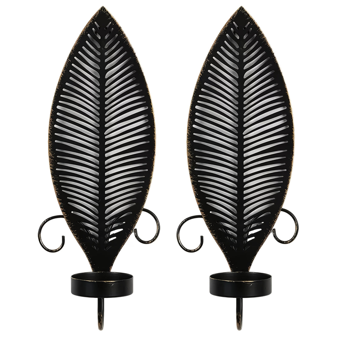 Wandkandelaar Bladmotief Scandinavisch Design voor Binnengebruik 5