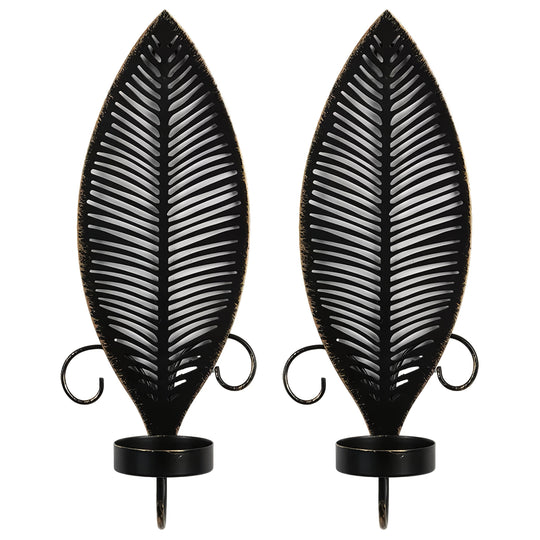 Wandkandelaar Bladmotief Scandinavisch Design voor Binnengebruik 5