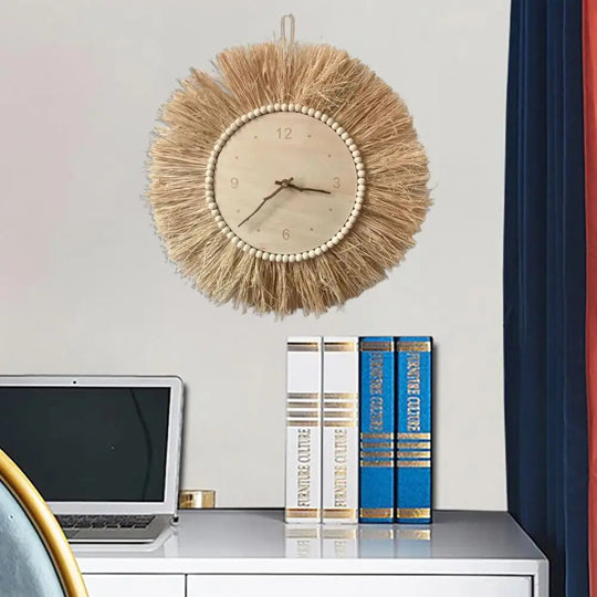 Wandklok Boho Stijl van Tarwestro 2